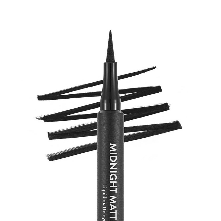 Flormar Liquid Midnight Matte Eyeliner - Black/001