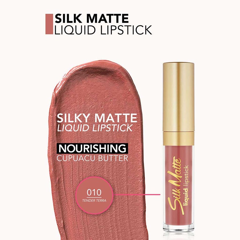 Flormar Silk Matte Liquid Lipstick - Tender Terra/010