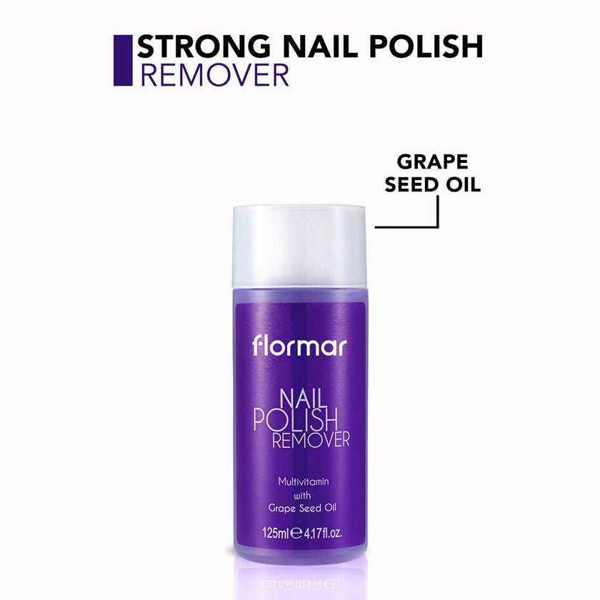 Flormar New Strong Nail Polish Remover 125ml