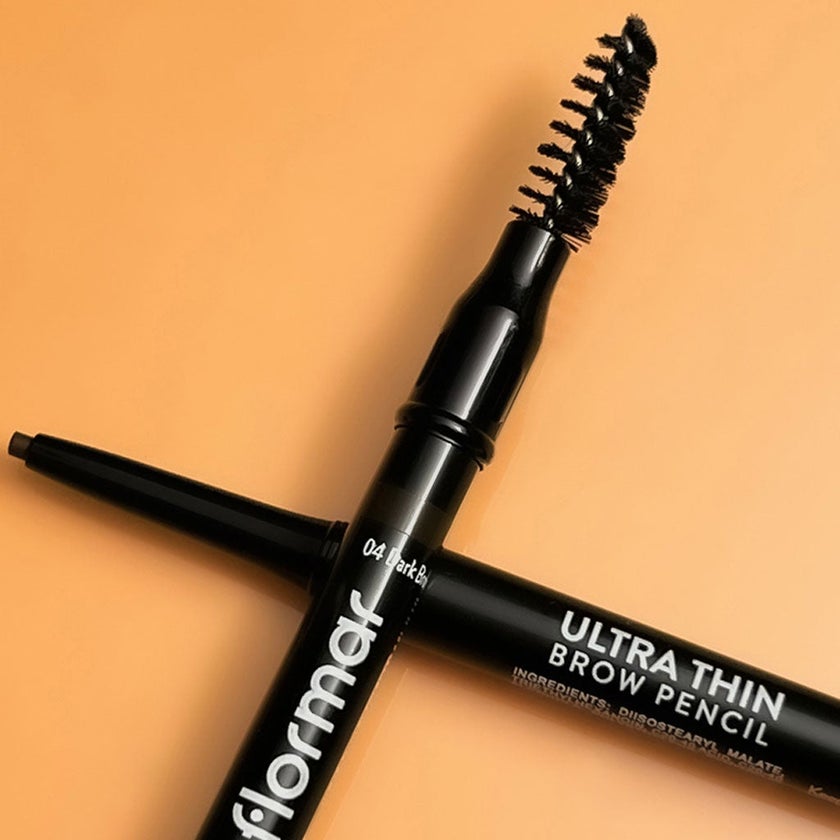 Flormar Ultra Thin Eyebrow Pencil - 004 Dark Brown