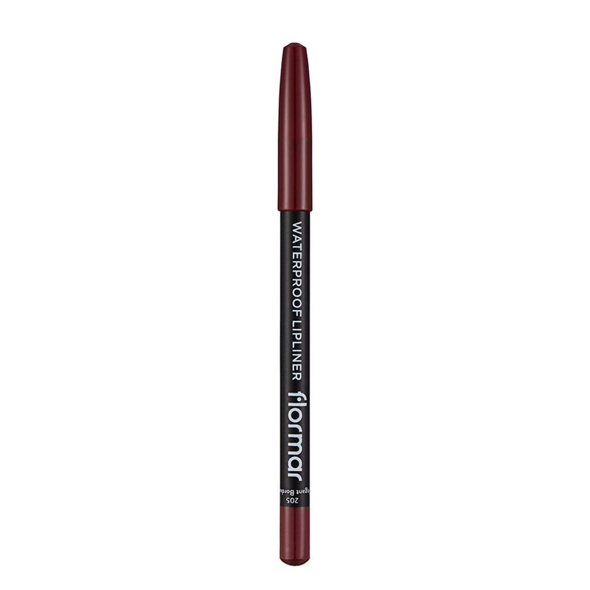 Flormar Lipliner Pencil - Shade 205 Elegant Bordeaux