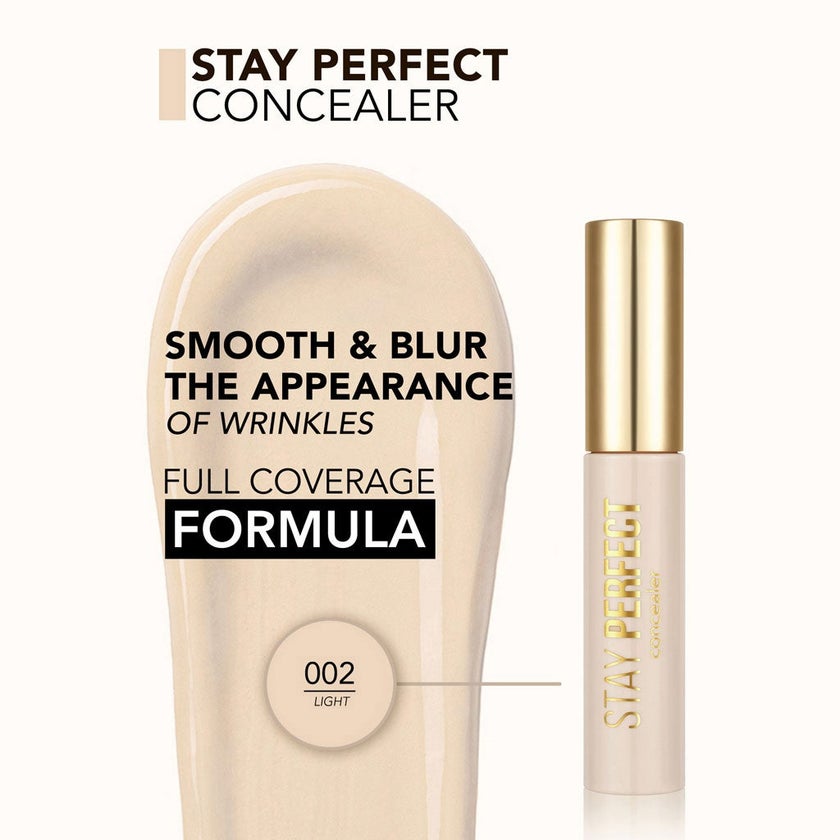 Flormar Stay Perfect Liquid Concealer - Light/002