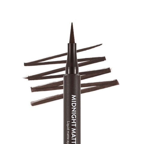 Flormar Liquid Midnight Matte Eyeliner - Brown/002