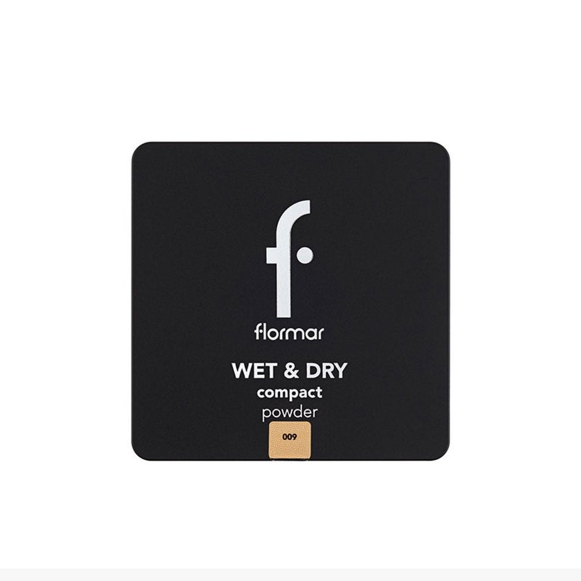 Flormar Wet & Dry Compact Powder - Honey/009