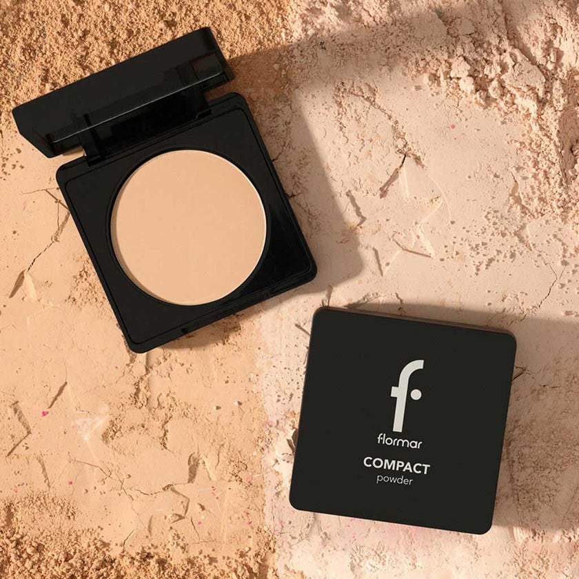 Flormar Compact Powder - Natural Coral Beige/093