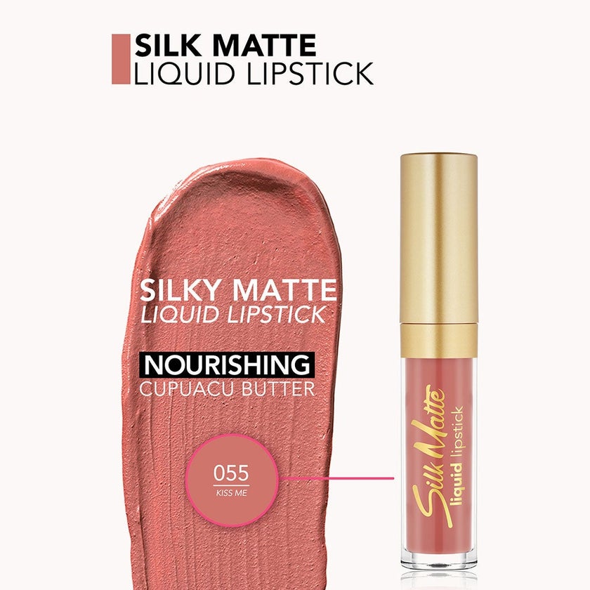 Flormar Silk Matte Liquid Lipstick - Kiss Me/055
