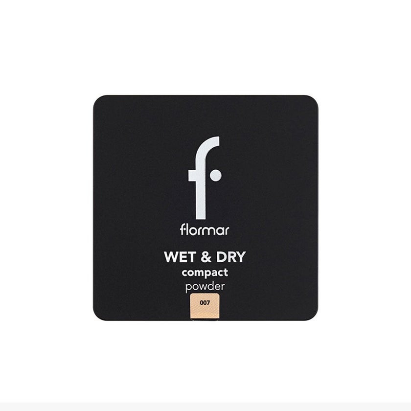 Flormar Wet & Dry Compact Powder - Caramel Peach/007