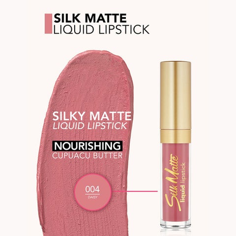 Flormar Silk Matte Liquid Lipstick - Daisy/004