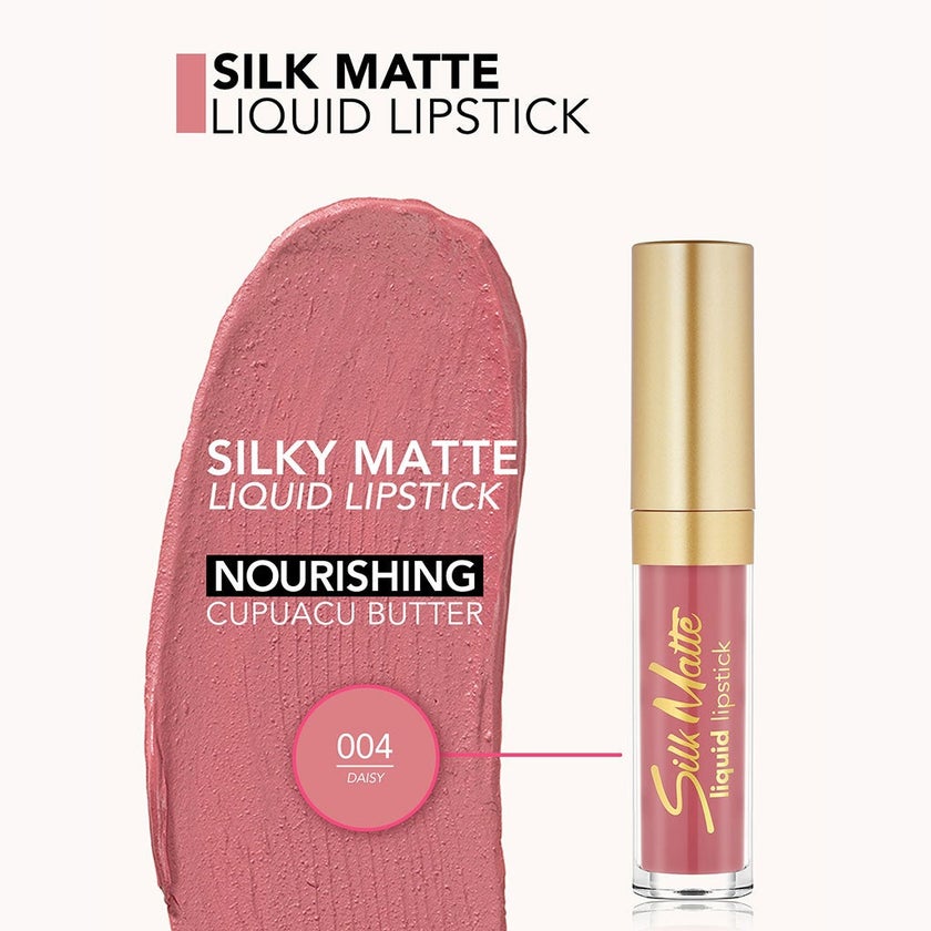 Flormar Silk Matte Liquid Lipstick - Daisy/004
