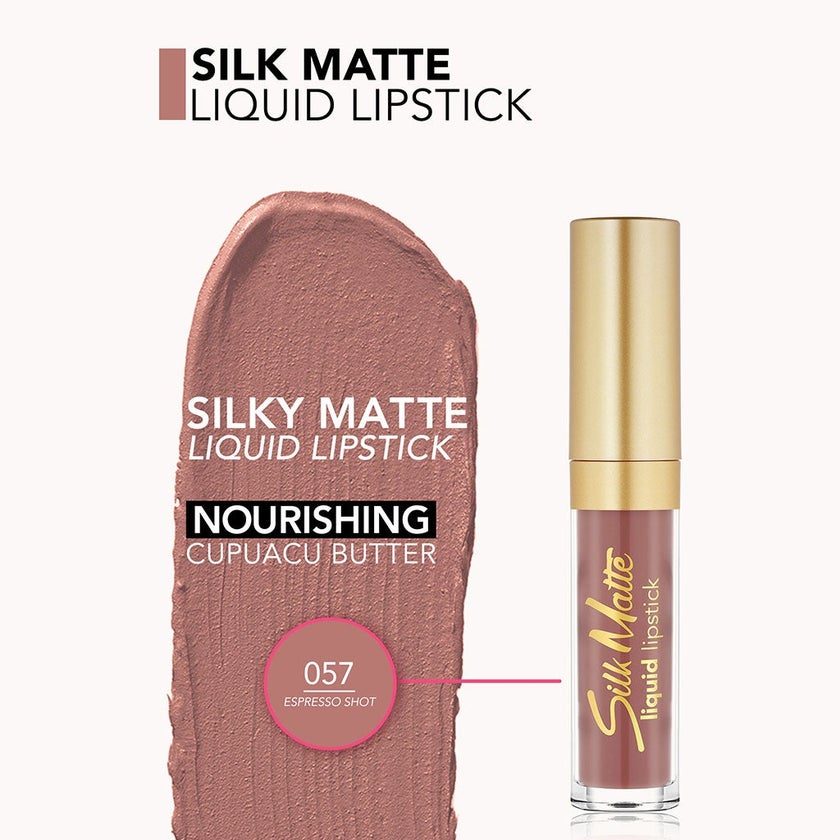 Flormar Silk Matte Liquid Lipstick - Espresso Shot/057