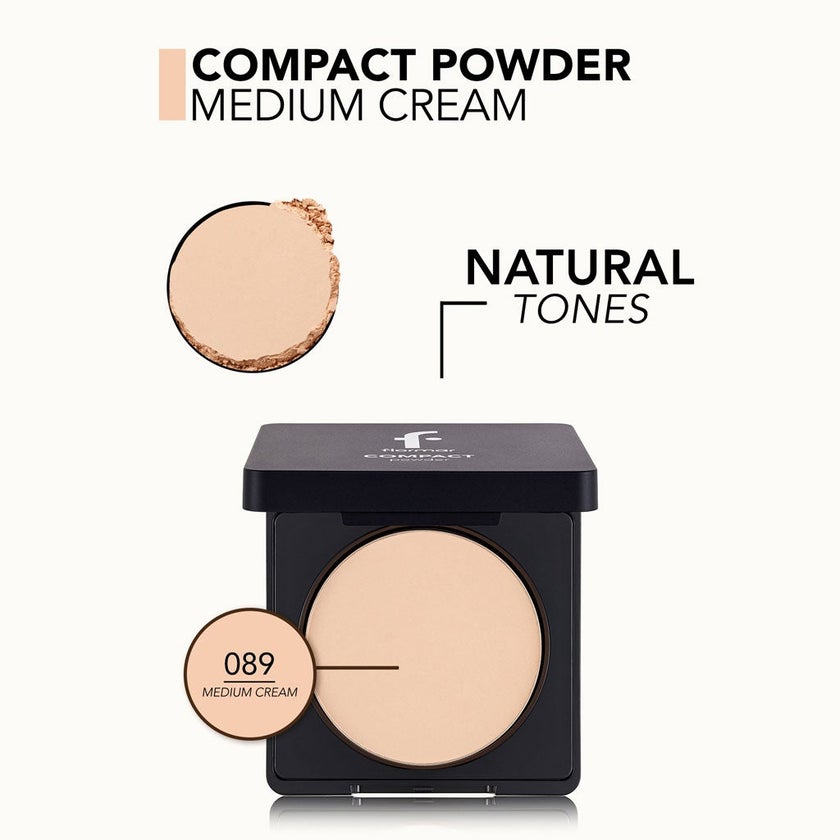Flormar Compact Powder - Medium Cream/089