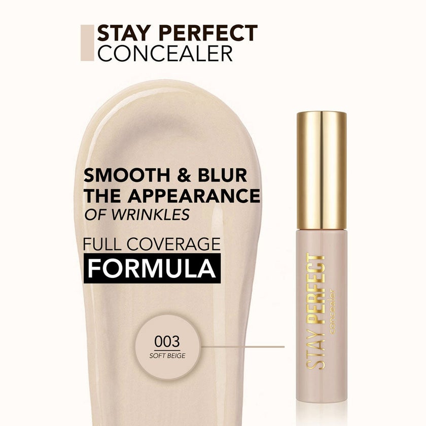 Flormar Stay Perfect Liquid Concealer - Soft Beige/003