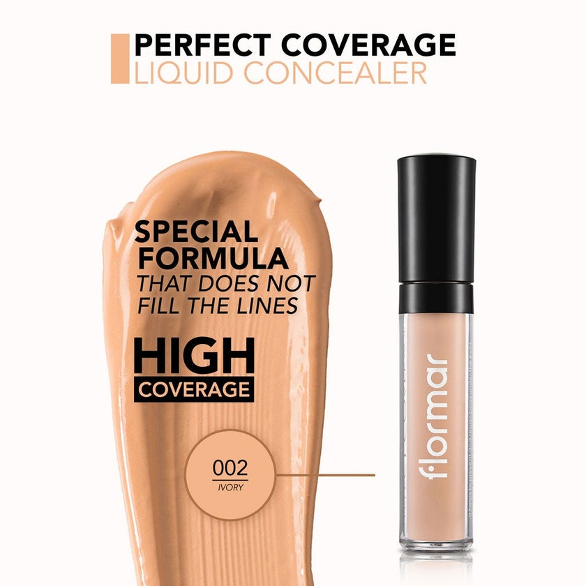 Flormar Perfect Coverage Concealer - Ivory/002