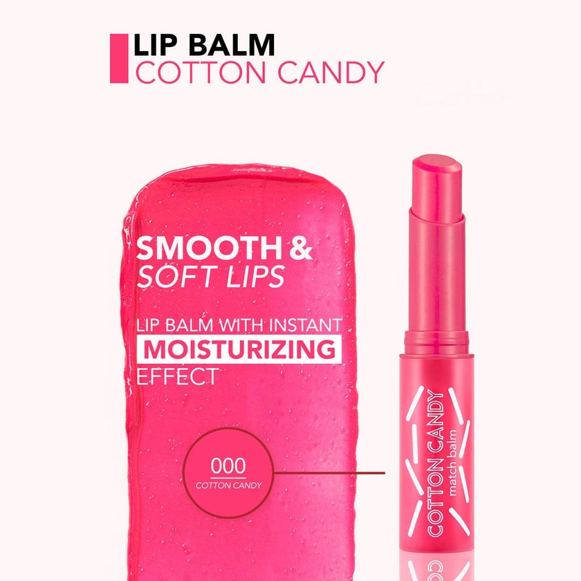 Flormar Match SPF15  Lip Balm - Cotton Candy/000