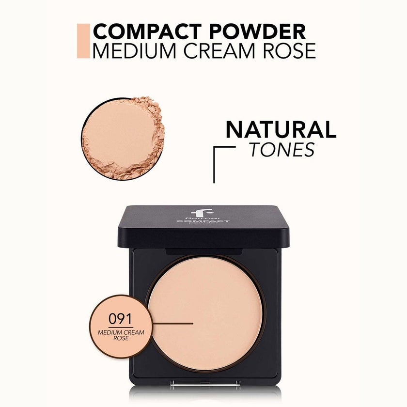 Flormar Compact Powder - Medium Cream Rose/091