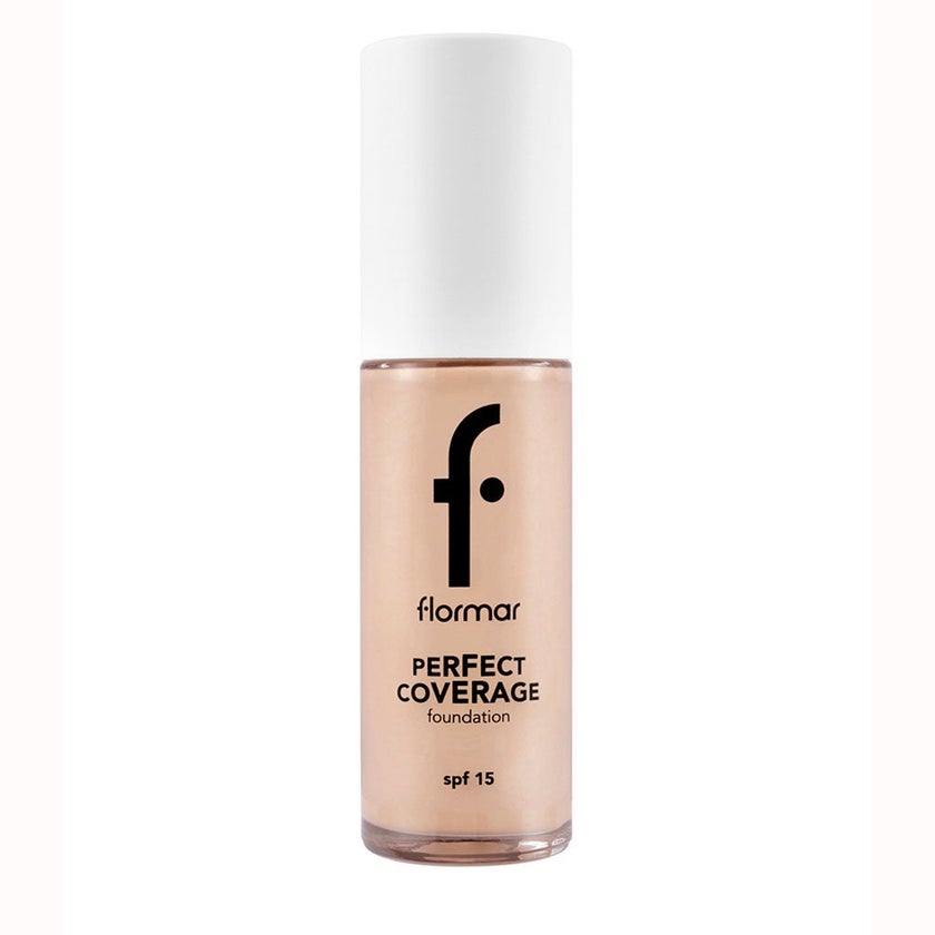 Flormar Perfect Coverage Foundation SPF15 30g - Porcelain Ivory/105