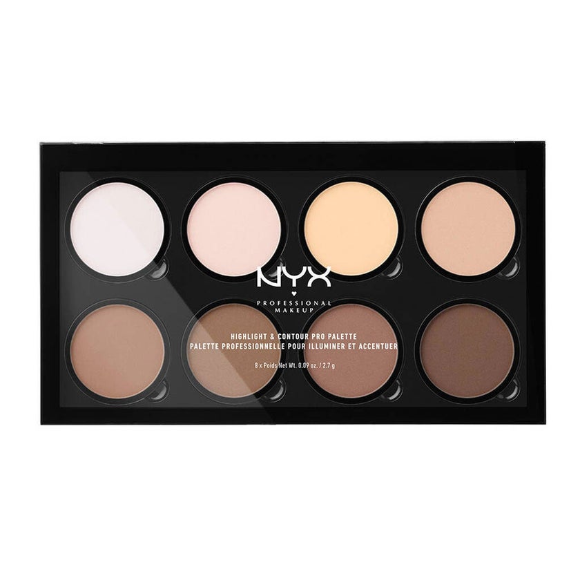 NYX Professional Makeup Highlight & Contour Pro Palette 2.7g
