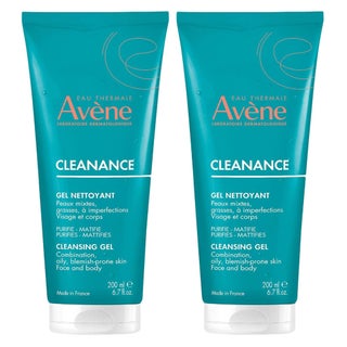 Avene Cleanance Soapless Cleanser Gel 200ml, Pack of 2's
