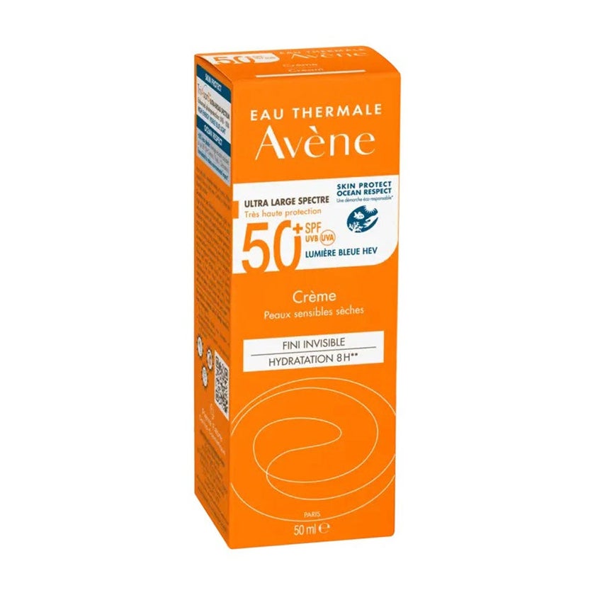 Avene SPF 50+ Unfying Tinted Sun Cream, Dry Sensitive Skin 50ml x 2 ...