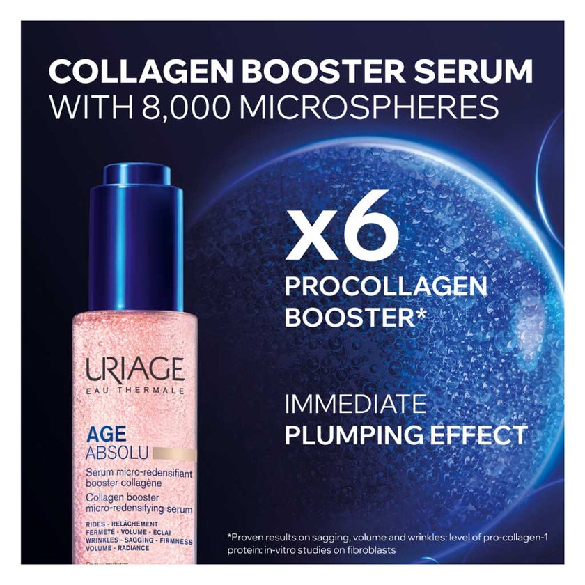 Uriage Age Absolu Collagen Booster Micro Redensifying Serum - 30ml