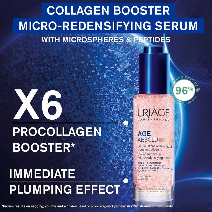 Uriage Age Absolu Collagen Booster Micro Redensifying Serum 30ml