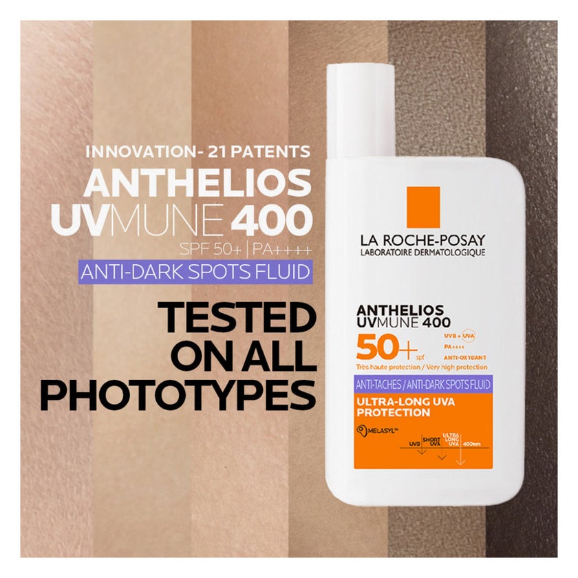 La Roche-Posay Anthelios SPF 50+ UVMune 400 Anti-Dark Spots Fluid - 50ml