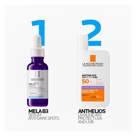 La Roche-Posay Mela B3 Serum 30ml + Anthelios UVMune 400 SPF50+ Fluid 50ml