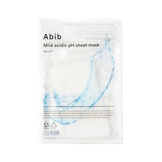 Abib Mild Acidic pH Face Sheet Mask 30ml - Aqua Fit, Pack of 10's