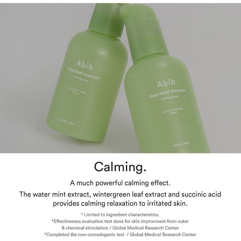 Abib Heartleaf Essence Calming Pump 50ml