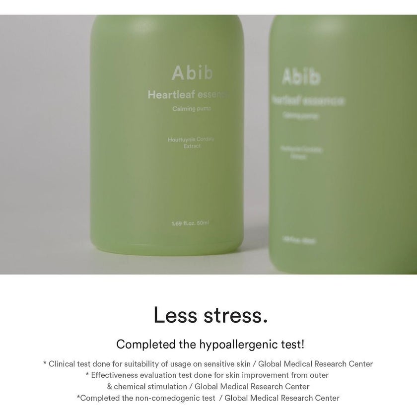 Abib Heartleaf Essence Calming Pump 50ml