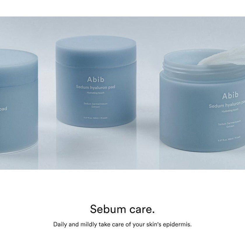 Abib Sedum Hyaluron Hydrating Touch Pads, Pack of 75's