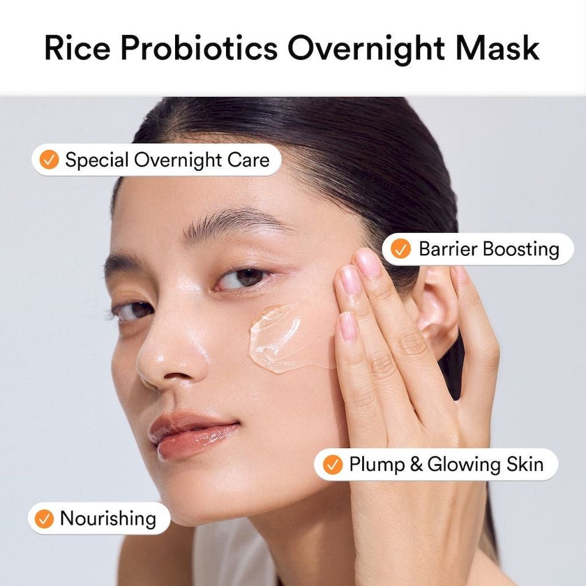 Abib Barrier Jelly Rice Probiotics Overnight Face Mask 80ml