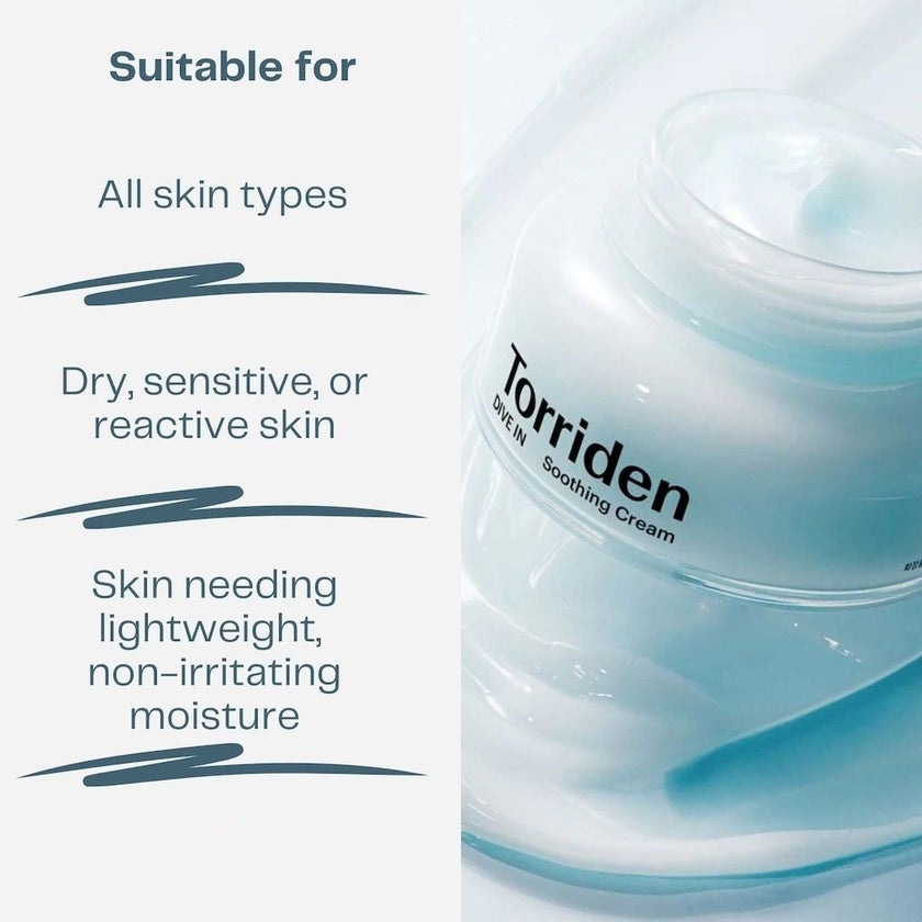 Torriden Dive In Hyaluronic Acid Soothing Face Cream 100ml