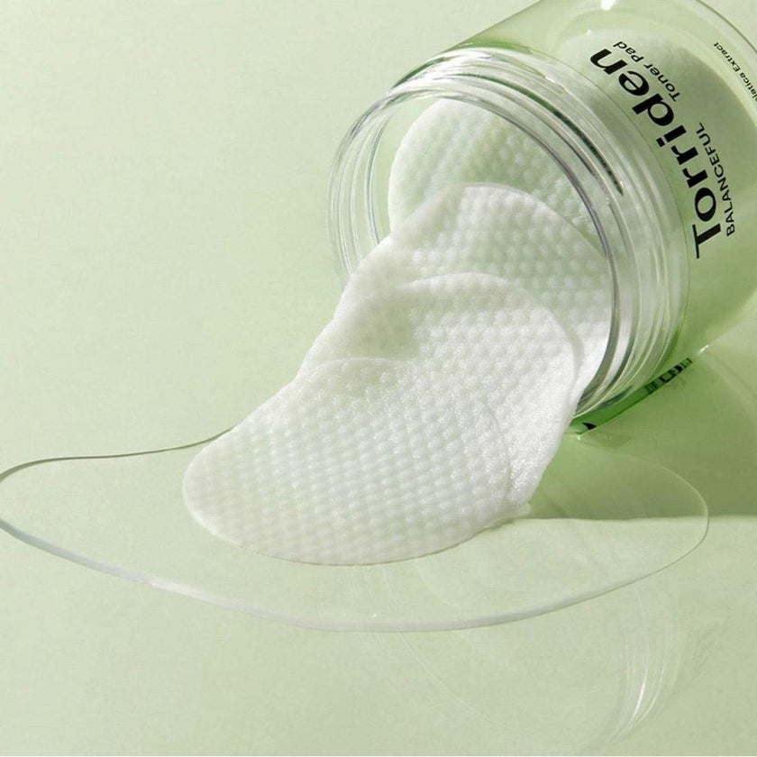 Torriden Balanceful Cica Toner Pads 180ml, Pack of 60's