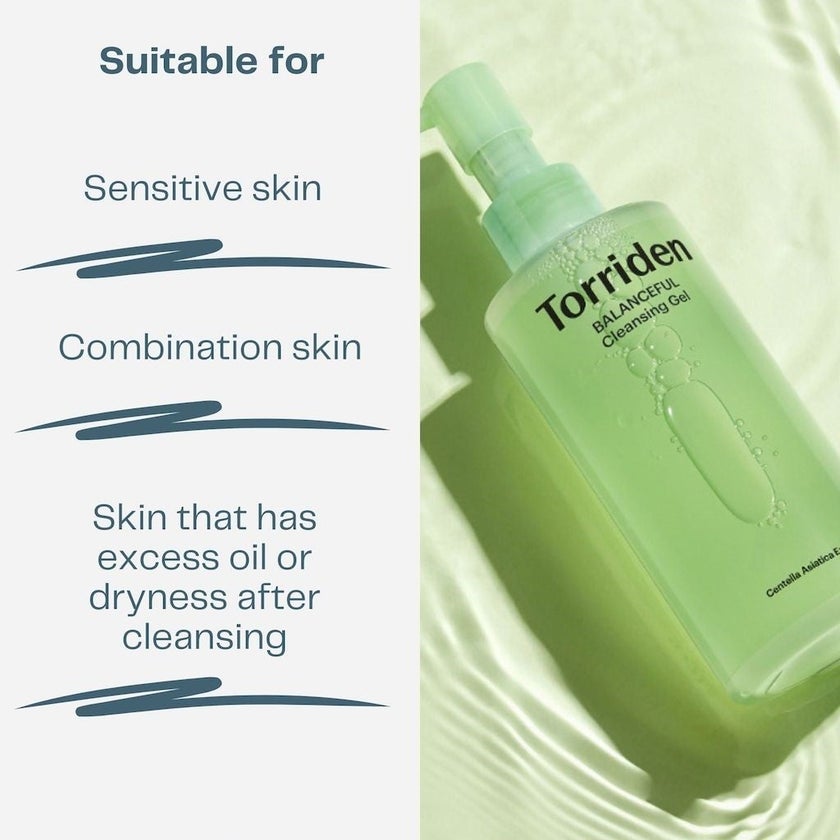 Torriden Balanceful Cica Cleansing Gel 200ml