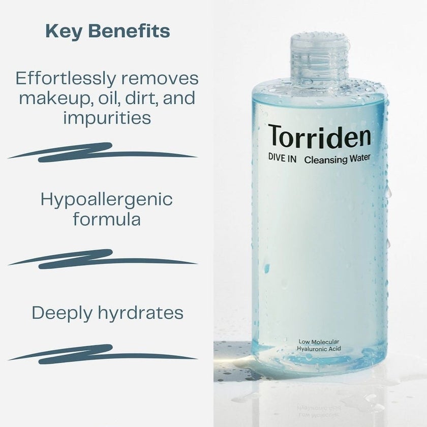 Torriden Dive In Hyaluronic Acid Cleansing Water 400ml
