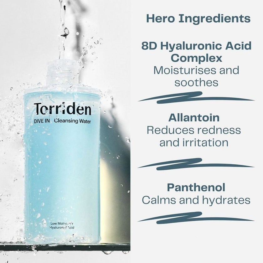 Torriden Dive In Hyaluronic Acid Cleansing Water 400ml