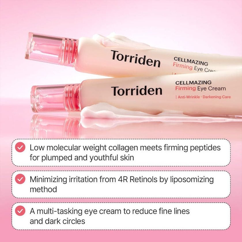 Torriden Cellmazing Skin Firming Anti Wrinkle Eye Cream 30ml
