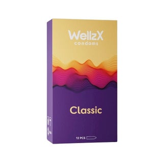 Wellz Pharma WellzX Classic Condoms, Pack of 12's