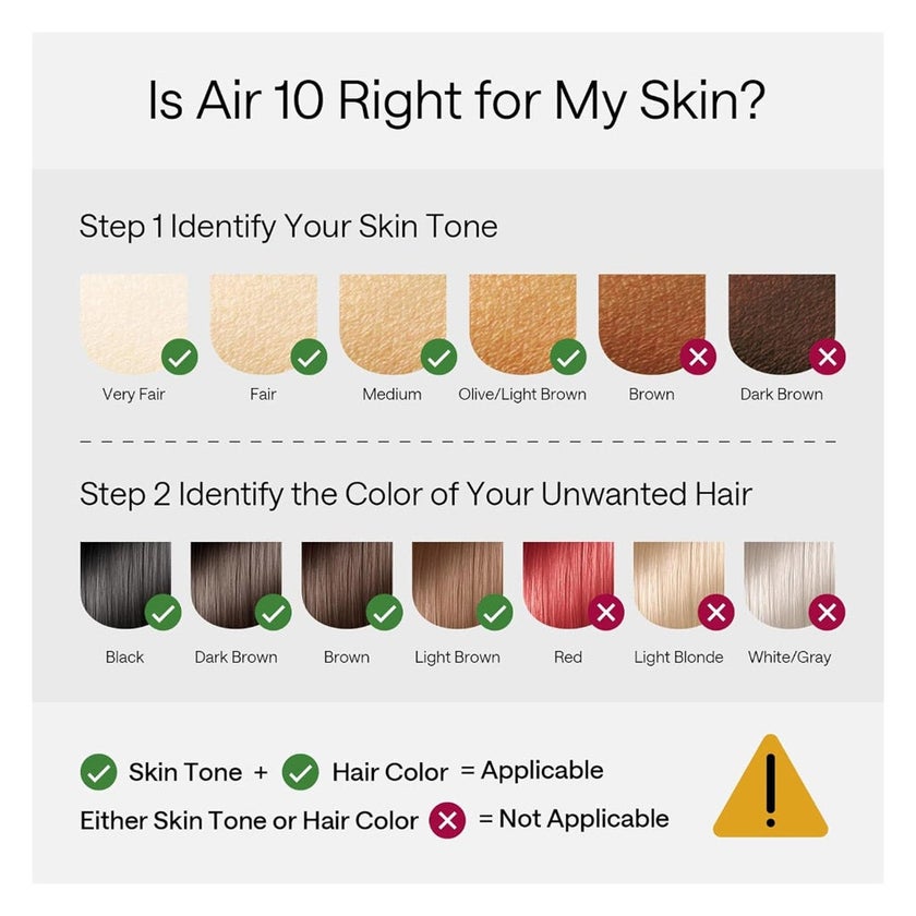 Ulike Air 10 IPL Laser Hair Removal Device - Silver 