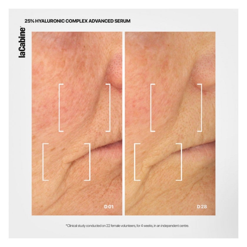 LaCabine 25% Hyaluronic Acid Advanced Face Serum 30ml