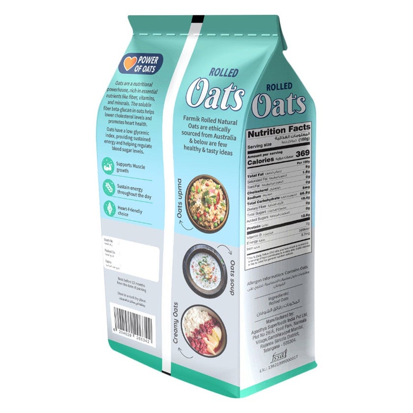 Farmik Rolled Oats 500g