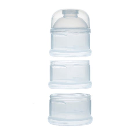 Babyjem Milk Powder Dispenser Stackable Container - White