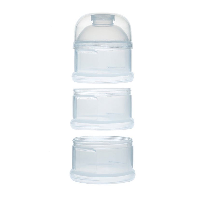 Babyjem Milk Powder Dispenser Stackable Container - White