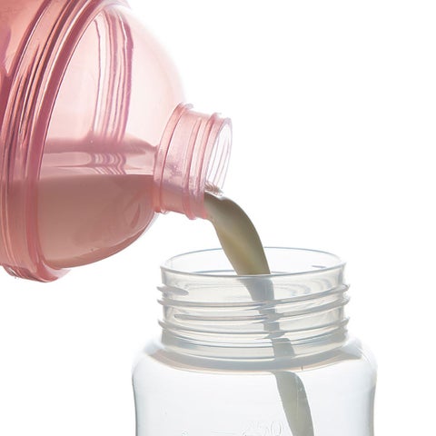 Babyjem Milk Powder Dispenser Stackable Container - Pink