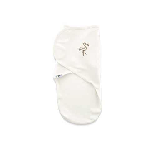 Babyjem Baby Cotton Swaddle For 0-4 Months - Ecru