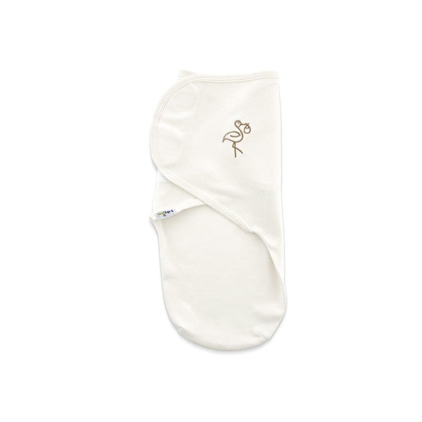 Babyjem Baby Cotton Swaddle For 0-4 Months - Ecru