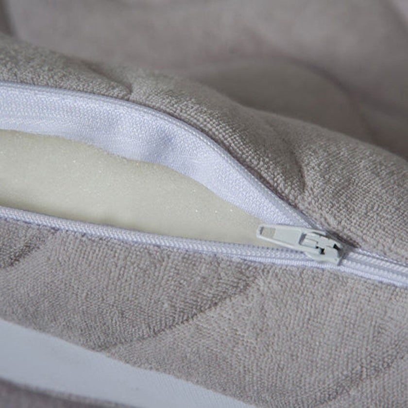 Babyjem Baby Reflux Pillow With Belt For 0-6 Months - Grey