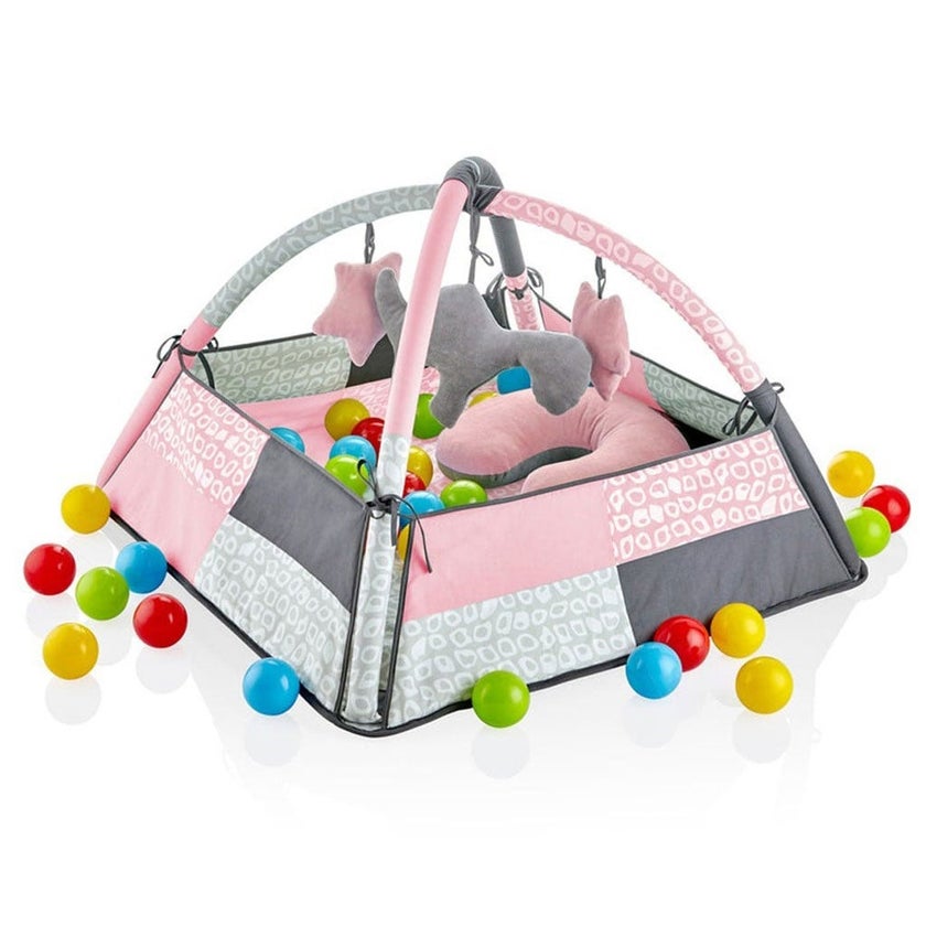 Babyjem Play Mat with Balls & Toys For 0+ Month Baby