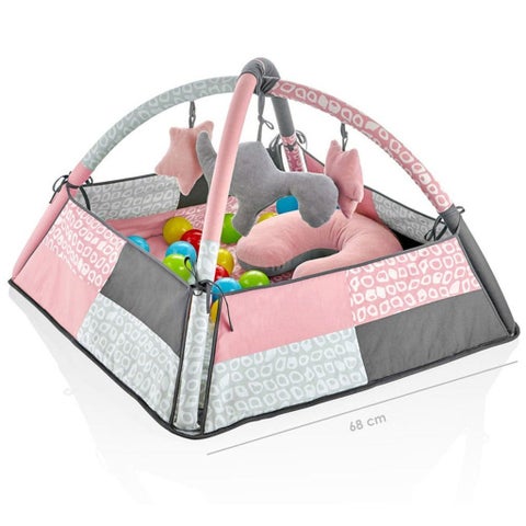 Babyjem Play Mat with Balls & Toys For 0+ Month Baby
